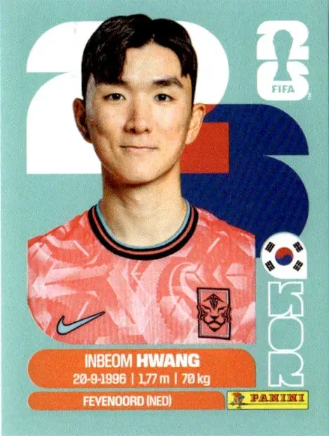 HWANG Inbeom 「KOR11」 · FIFA World Cup 2026