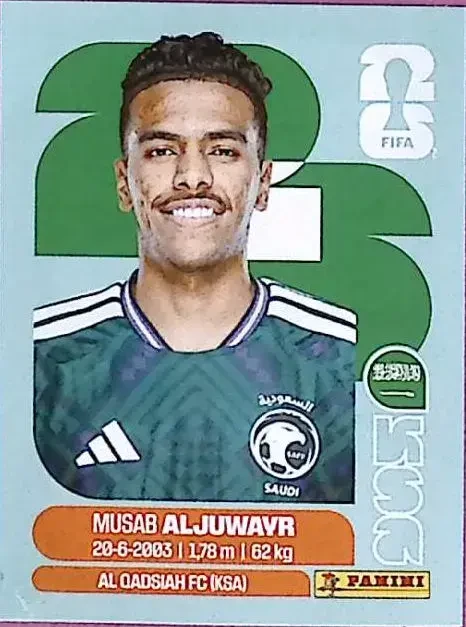 ALJUWAYR Musab 「KSA09」 · FIFA World Cup 2026