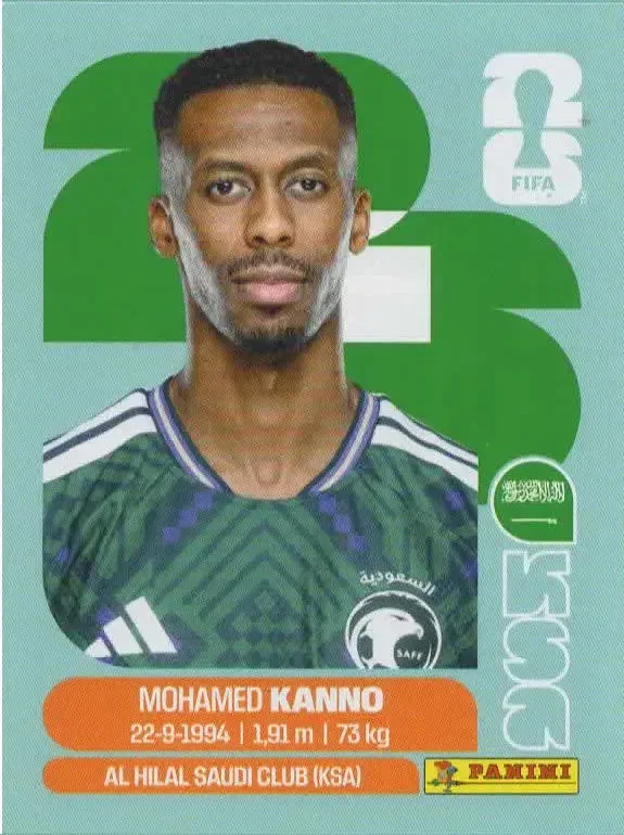 Mohamed Kanno 「KSA14IN」 · FIFA World Cup 2026