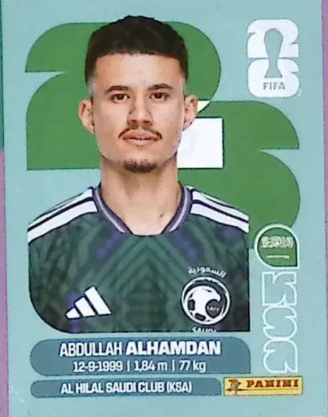 ALHAMDAN Aboullah 「KSA20」 · FIFA World Cup 2026