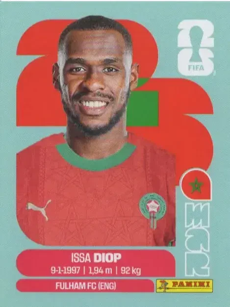 Issa Diop 「MAR07IN」 · FIFA World Cup 2026
