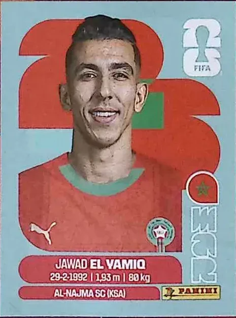 EL VAMIQ Jawad 「MAR08」 · FIFA World Cup 2026
