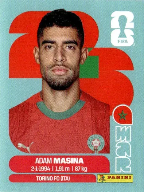 MASINA Adam 「MAR09」 · FIFA World Cup 2026