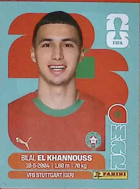 EL KHANNOUSS Bilal 「MAR14」 · FIFA World Cup 2026