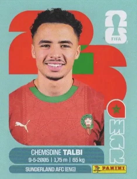 Chemsdine Talbi 「MAR16IN」 · FIFA World Cup 2026