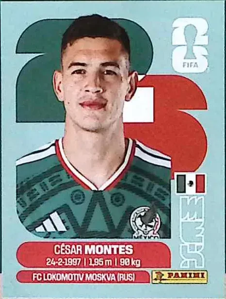 MONTES César 「MEX05」 · FIFA World Cup 2026