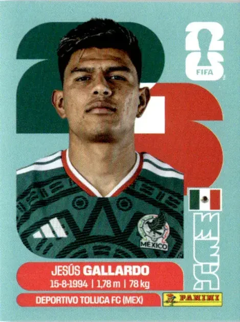GALLARDO Jésus 「MEX06」 · FIFA World Cup 2026
