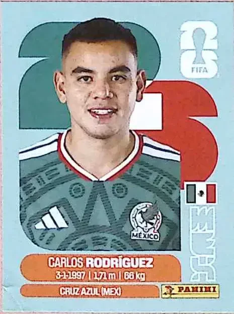 RODRIGUEZ Carlos 「MEX09」 · FIFA World Cup 2026