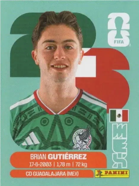 Brian Gutiérrez 「MEX14IN」 · FIFA World Cup 2026