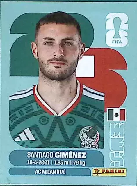 GIMENEZ Santiago 「MEX16」 · FIFA World Cup 2026