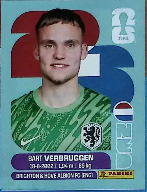 VERBRUGGEN Bart 「NED02」 · FIFA World Cup 2026