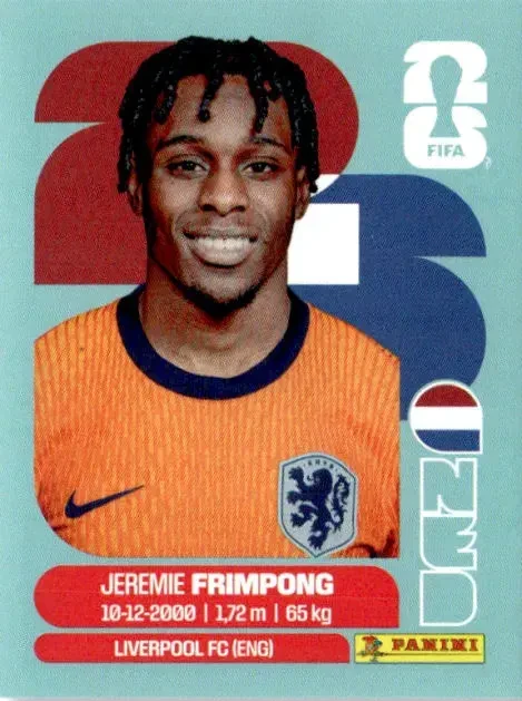FRIMPONG Jeremie 「NED08」 · FIFA World Cup 2026