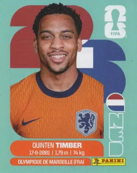 Quinten Timber 「NED08IN」 · FIFA World Cup 2026