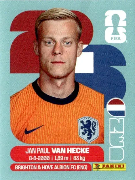 VAN HECKE Jan Paul 「NED09」 · FIFA World Cup 2026