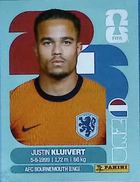 KLUIVERT Justin 「NED16」 · FIFA World Cup 2026