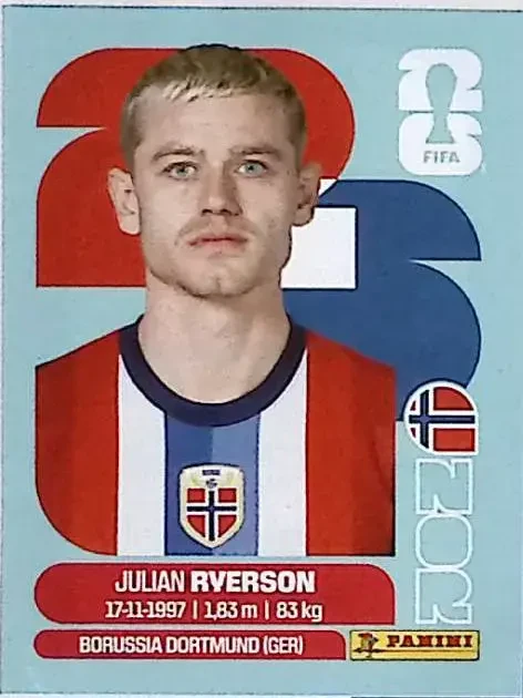 RVERSON Julian 「NOR03」 · FIFA World Cup 2026
