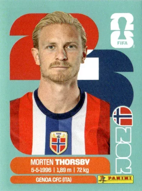 THORSBY Morten 「NOR09」 · FIFA World Cup 2026