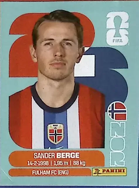 BERGE Sander 「NOR11」 · FIFA World Cup 2026