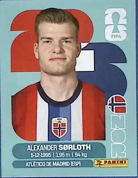 SORLOTH Alexander 「NOR16」 · FIFA World Cup 2026