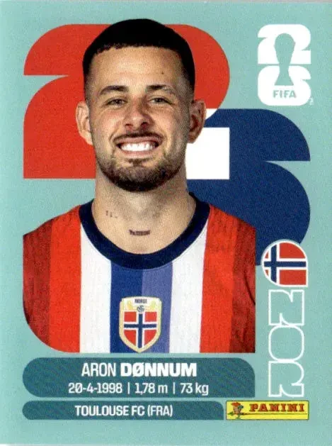 DONNUM Aron 「NOR17」 · FIFA World Cup 2026