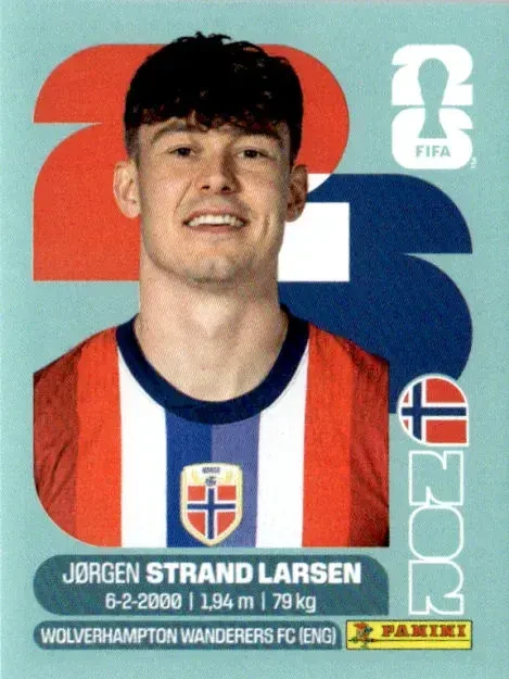 STRAND LARSEN Jorgen 「NOR18」 · FIFA World Cup 2026
