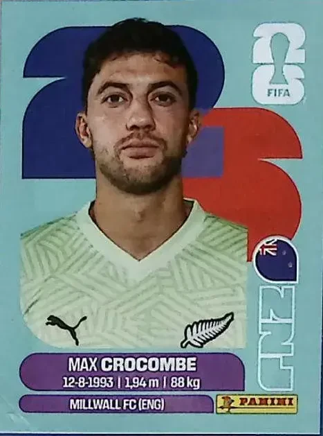 CROCOMBE Max 「NZL02」 · FIFA World Cup 2026