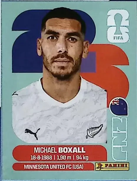 BOXALL Michael 「NZL04」 · FIFA World Cup 2026