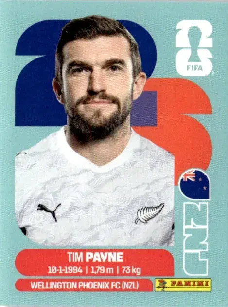 PAYNE Tim 「NZL06」 · FIFA World Cup 2026