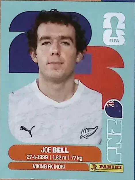 BELL Joe 「NZL10」 · FIFA World Cup 2026