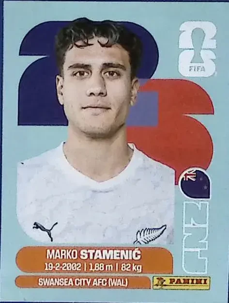 STAMENIC Marko 「NZL15」 · FIFA World Cup 2026
