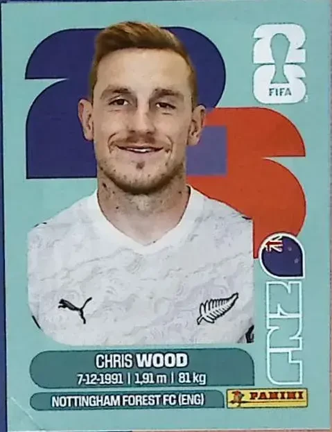WOOD Chris 「NZL17」 · FIFA World Cup 2026