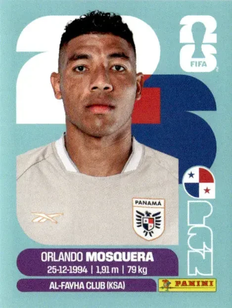 MOSQUERA Orlando 「PAN02」 · FIFA World Cup 2026