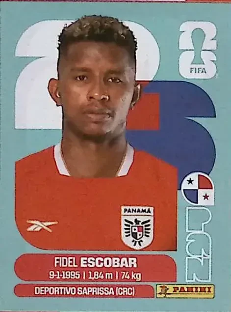 ESCOBAR Fidel 「PAN04」 · FIFA World Cup 2026