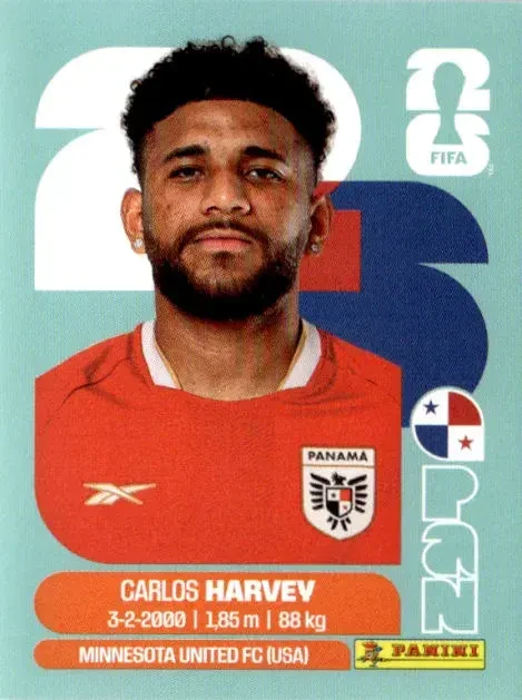 HARVEY Carlos 「PAN15」 · FIFA World Cup 2026