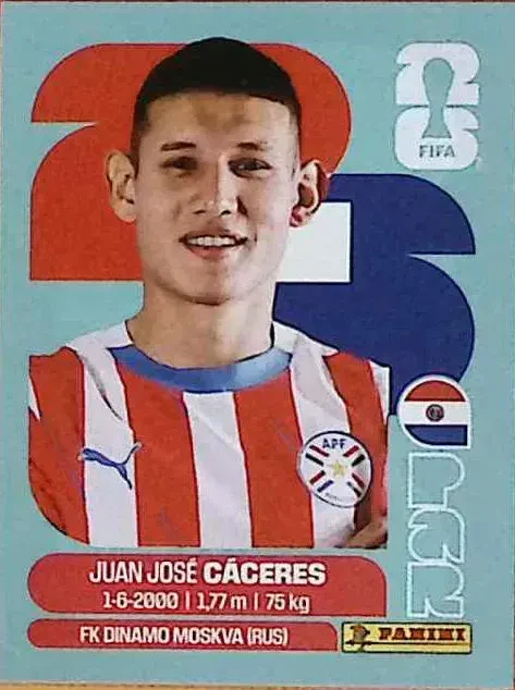 CACERES Juan José 「PAR06」 · FIFA World Cup 2026