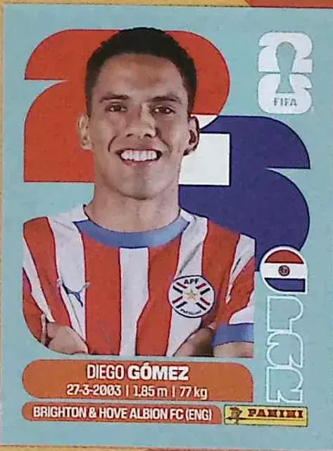 GOMEZ Diego 「PAR10」 · FIFA World Cup 2026