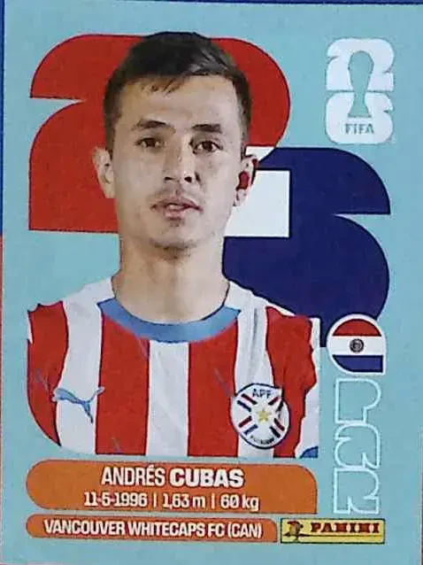 CUBAS Andrés 「PAR12」 · FIFA World Cup 2026