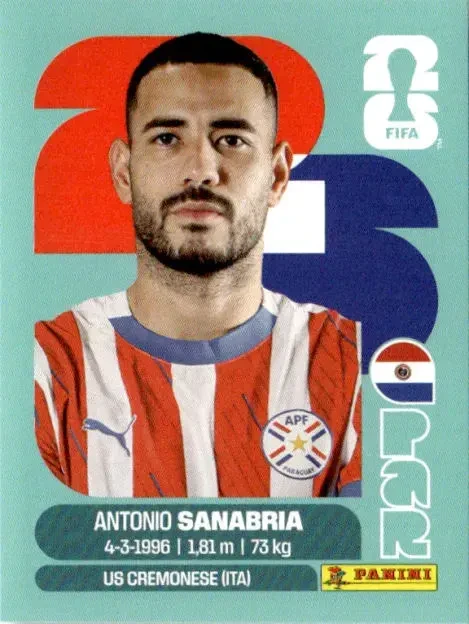SANABRIA Antonio 「PAR20」 · FIFA World Cup 2026