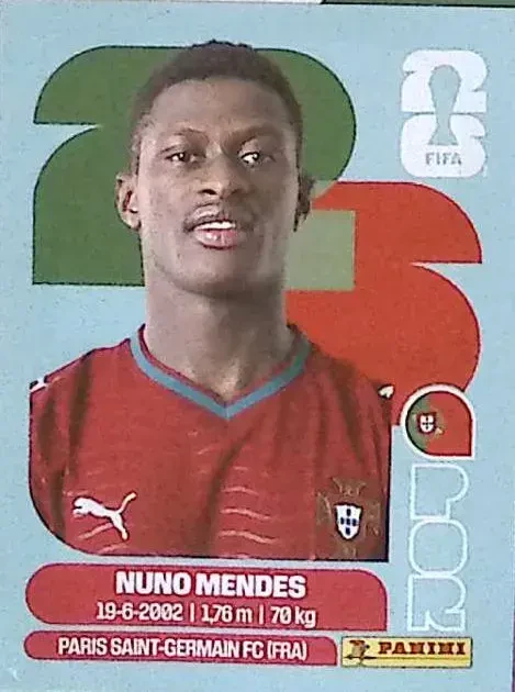 NUNO MENDES 「POR07」 · FIFA World Cup 2026