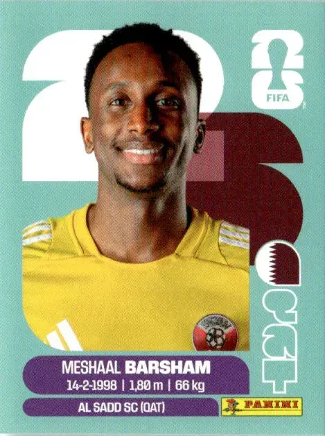 BARSHAM Meshaal 「QAT02」 · FIFA World Cup 2026