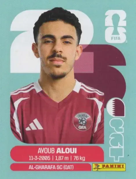 Ayoub Al Alawi 「QAT08IN」 · FIFA World Cup 2026