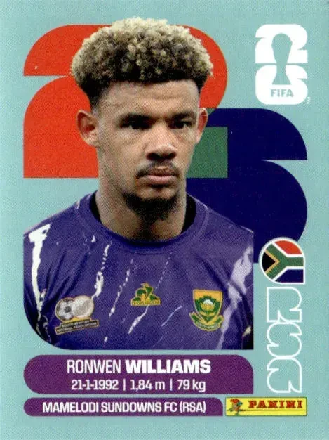 WILLIAMS Ronwen 「RSA02」 · FIFA World Cup 2026