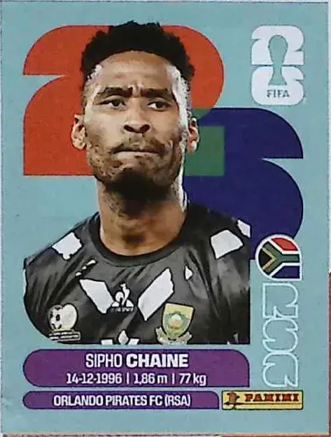 CHAINE Sipho 「RSA03」 · FIFA World Cup 2026