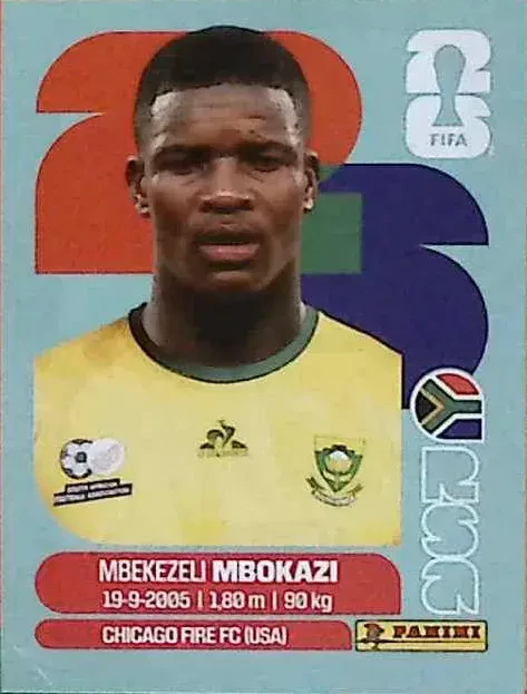 MBOKAZI Mbekezeli 「RSA06」 · FIFA World Cup 2026