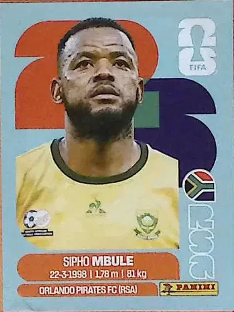 MBULE Sypho 「RSA16」 · FIFA World Cup 2026