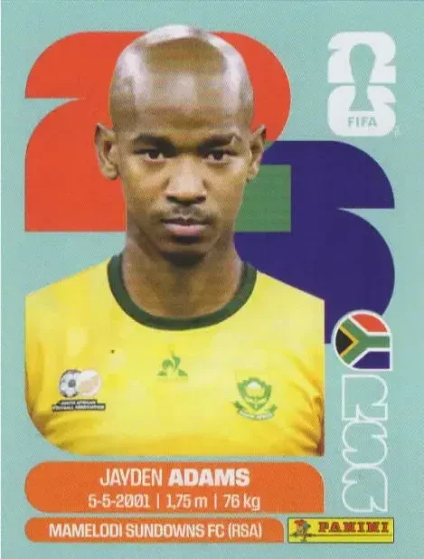 Jayden Adams 「RSA16IN」 · FIFA World Cup 2026