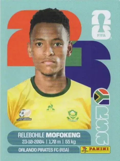 Relebohile Mofokeng 「RSA19IN」 · FIFA World Cup 2026