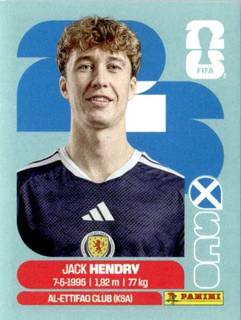 HENDRY Jack 「SCO03」 · FIFA World Cup 2026