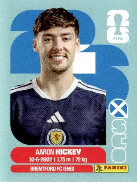 HICKEY Aaron 「SCO05」 · FIFA World Cup 2026