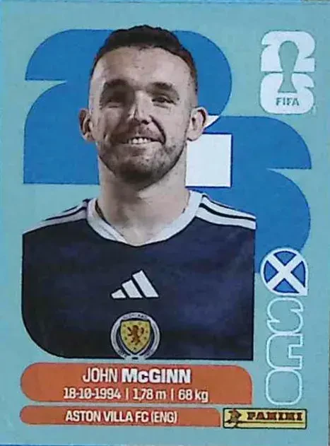 McGINN John 「SCO17」 · FIFA World Cup 2026